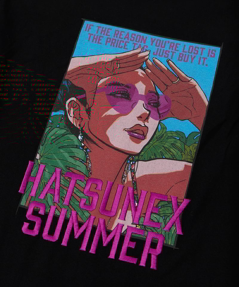 Hatsunex Summer Tシャツ（ブラック） | HATSUNEXオフィシャルストア