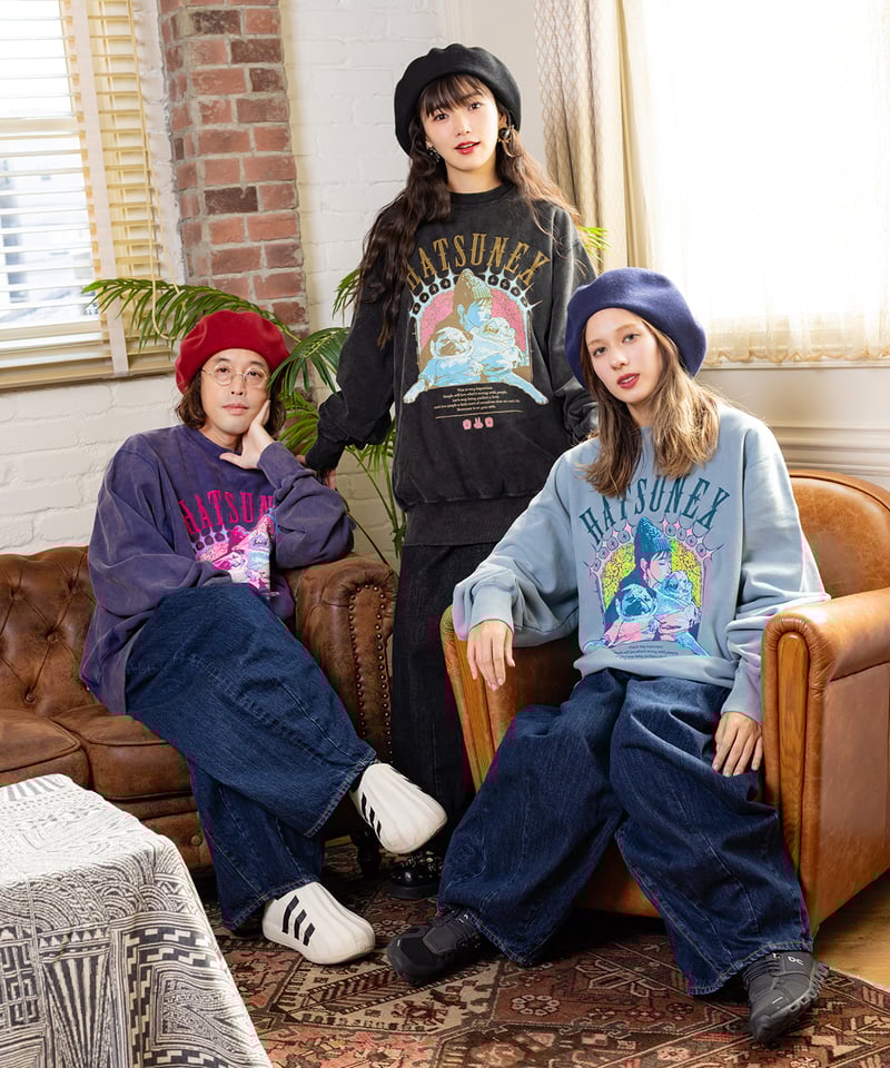 ハンドステッチビッグベレー（ブラック） | HATSUNEX