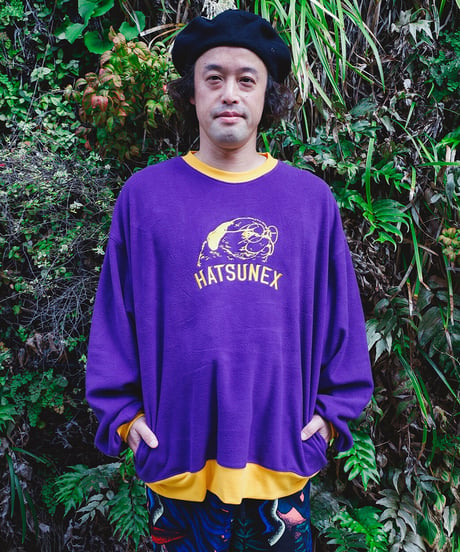 Hatsunex Embroidery Fleece（PURPLE）