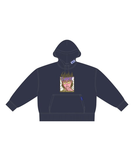 Hatsunex x SAWAMURAX “limited”コラボパーカー（NAVY）