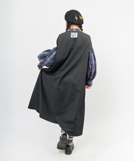 LIMITEDノーカラーワンピース（BLUE）