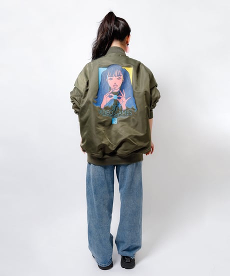 Hatsunex Big MA-1（KHAKI）