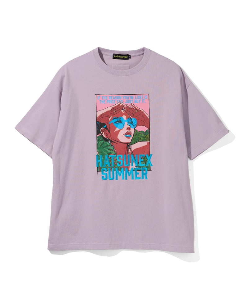 TOMOO YOUYOU Tシャツ　パープル TOMOO YOUYOU Tシャツ パープル