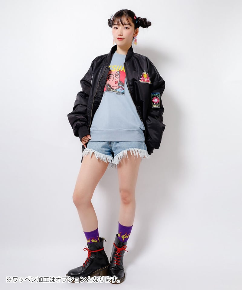 Hatsunex Big MA-1(BLACK) | HATSUNEXオフィシャルストア Hatsunex Big MA-1(BLACK) | HATSUNEXオフィシャルストア