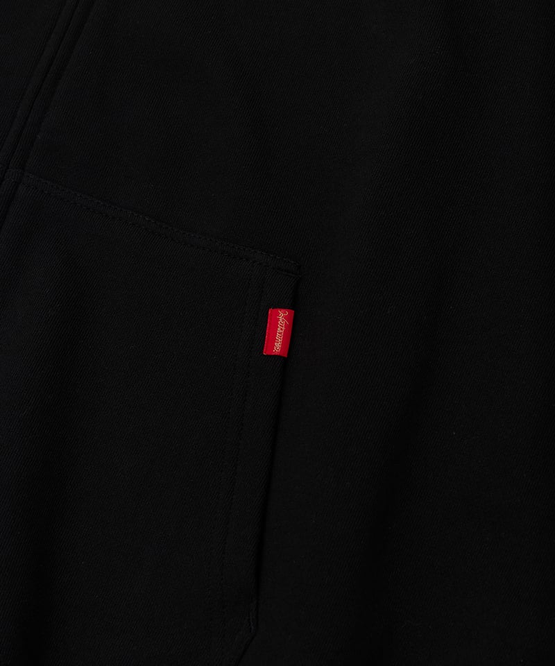 Hatsunex “MITERU” Zip upパーカー(モノクロブラック) | HATSUN Hatsunex “MITERU” Zip upパーカー(モノクロブラック) | HATSUN
