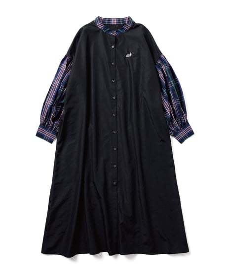 LIMITEDノーカラーワンピース（BLUE）