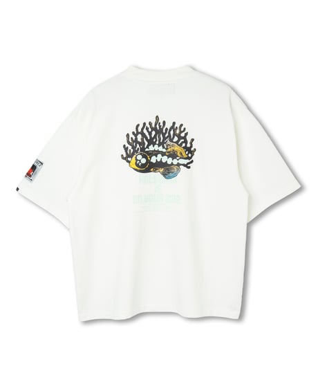 Hatsunex ABYSSAL ワイドシルエットTシャツ（オフホワイト）