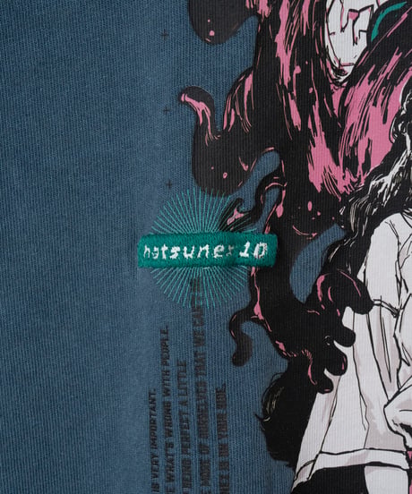 Hatsunex BEHIND YOU フットボールシャツ（ディープブルー）