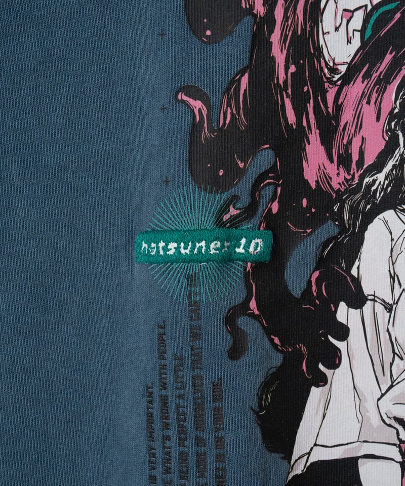Hatsunex BEHIND YOU フットボールシャツ（ディープブルー） | HATSUN