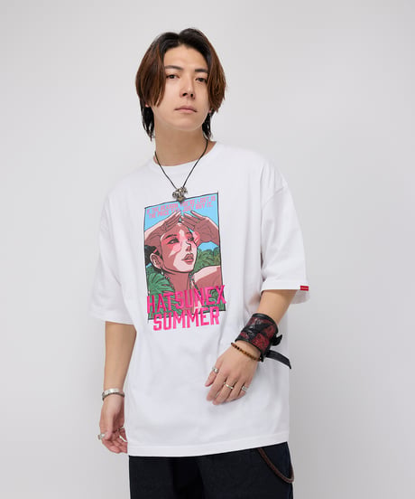 Hatsunex Summer Tシャツ（ピュアホワイト）