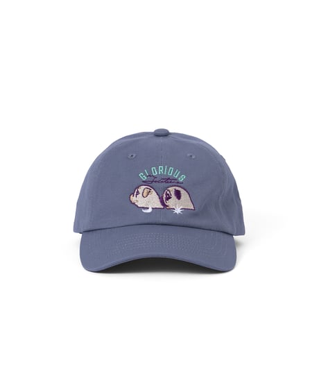 GLORIOUS FUTURE 刺繍CAP（アシッドブルー）