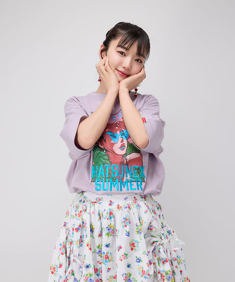Hatsunex Summer Tシャツ（スモーキーパープル）