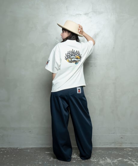Hatsunex ABYSSAL ワイドシルエットTシャツ（オフホワイト）