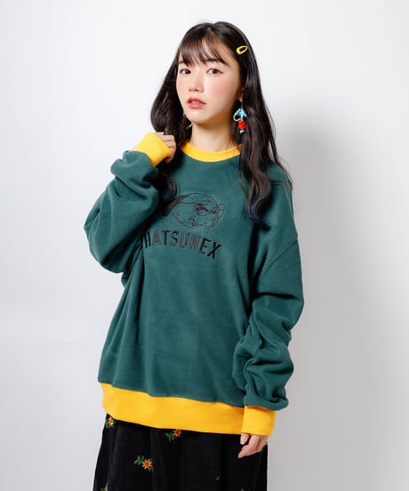 Hatsunex Embroidery Fleece（GREEN）