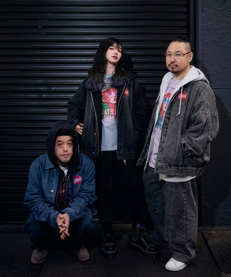 Hatsunex ビッグシルエットデニムジャケット（ブラック） | HATSUNEX