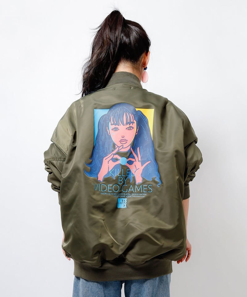 Hatsunex Big MA-1(KHAKI) | HATSUNEXオフィシャルストア Hatsunex Big MA-1(KHAKI) | HATSUNEXオフィシャルストア