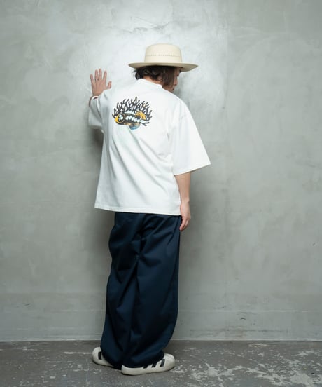 Hatsunex ABYSSAL ワイドシルエットTシャツ（オフホワイト）