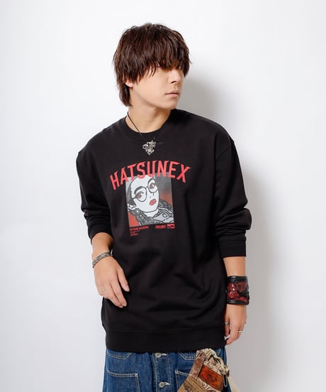 Hatsunex Sweat（BLACK）