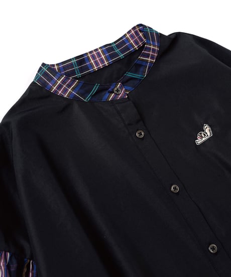 LIMITEDノーカラーワンピース（BLUE）