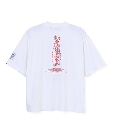 Jiangshi!? ワイドシルエットTシャツ（オフホワイト）