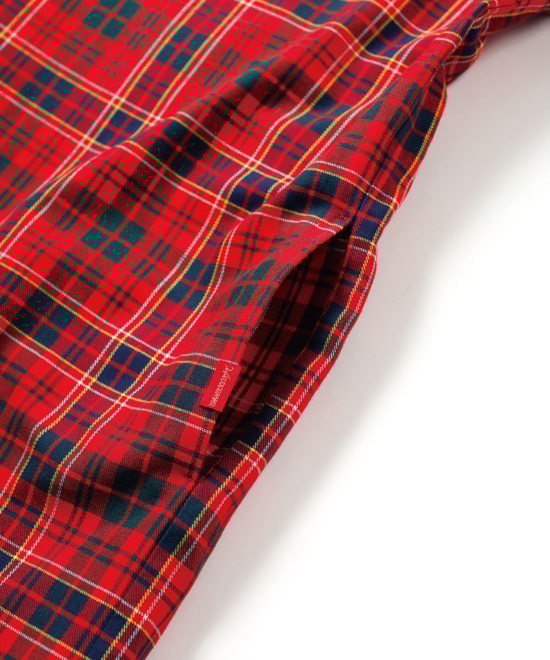 LIMITEDオーバーサイズチェックシャツ(RED×RED) | HATSUNEX LIMITEDオーバーサイズチェックシャツ(RED×RED) | HATSUNEX