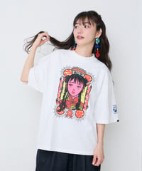 Jiangshi!? ワイドシルエットTシャツ（オフホワイト）