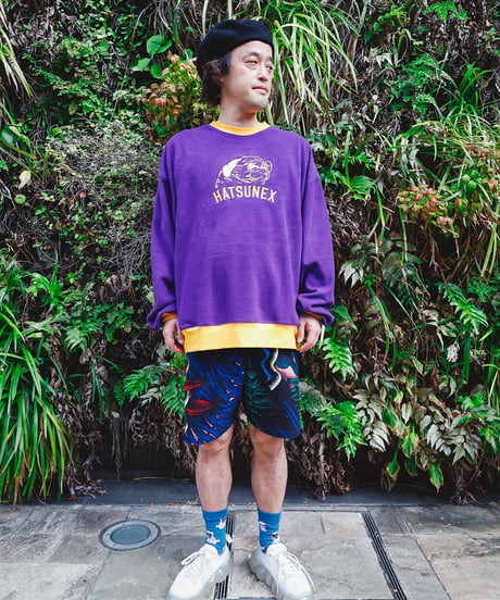 Hatsunex Embroidery Fleece（PURPLE）