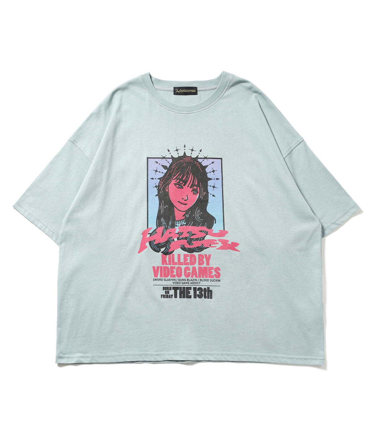 Hatsunex Loose T-Shirt（SAX BLUE） | HATSUNEXオフィシ