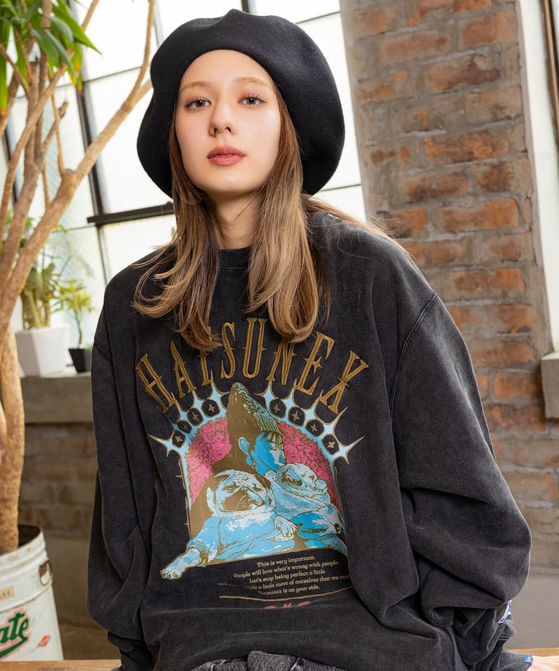 ハンドステッチビッグベレー（ブラック） | HATSUNEXオフィシャルストア