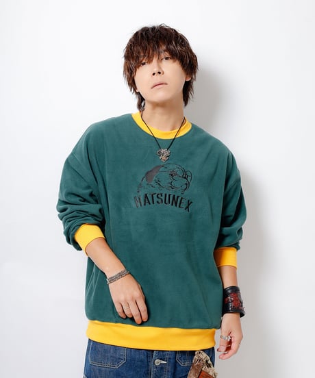 Hatsunex Embroidery Fleece（GREEN）