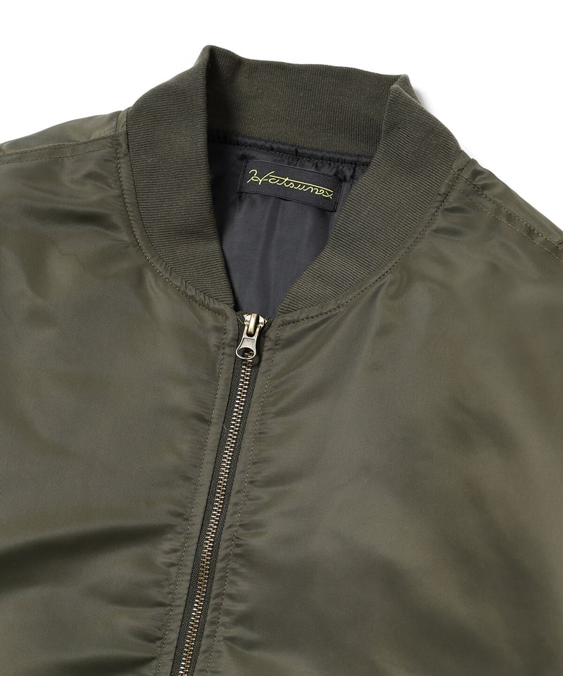 Hatsunex Big MA-1（KHAKI） | HATSUNEXオフィシャルストア