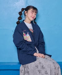 KOBUKOHA ライトカーディガン（ネイビー）