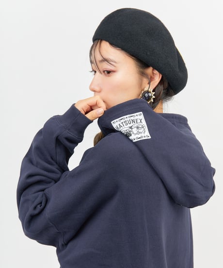 Hatsunex “Revival” パーカー（NAVY）