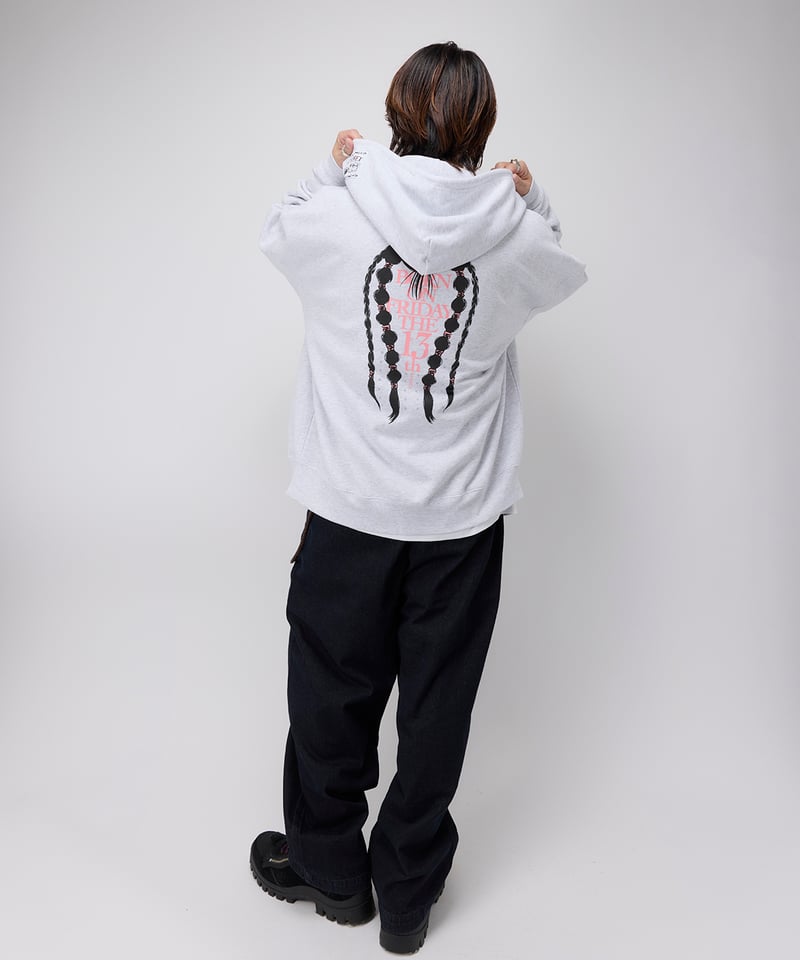 Hatsunex “MITERU” Zip upパーカー(フラミンゴアッシュ Hatsunex “MITERU” Zip upパーカー(フラミンゴアッシュ
