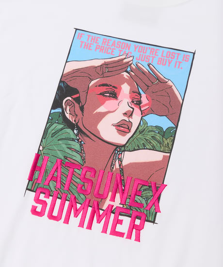 Hatsunex Summer Tシャツ（ピュアホワイト）