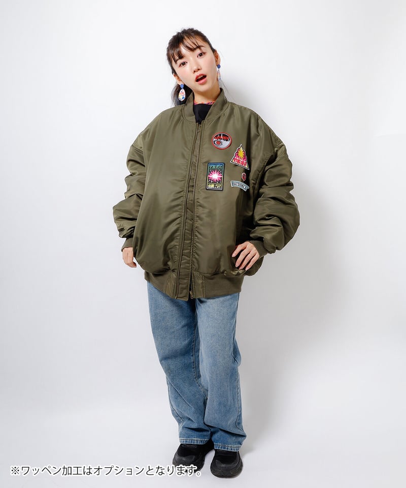 Hatsunex Big MA-1(KHAKI) | HATSUNEXオフィシャルストア Hatsunex Big MA-1(KHAKI) | HATSUNEXオフィシャルストア