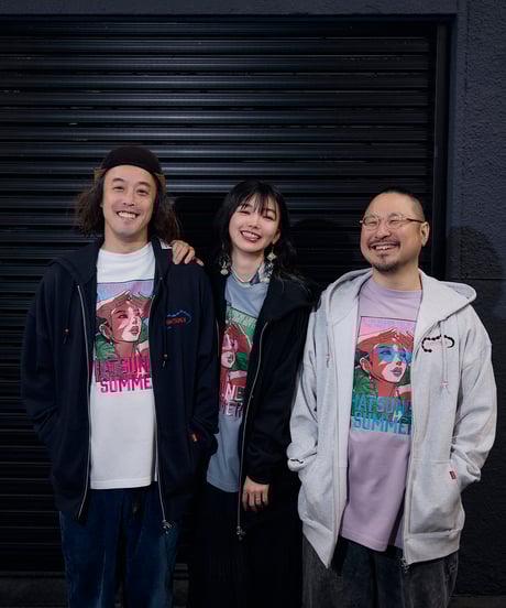 Hatsunex Summer Tシャツ（アシッドブルー）