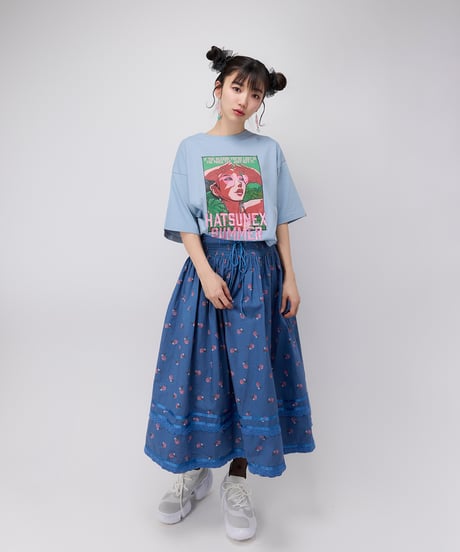 Hatsunex Summer Tシャツ（アシッドブルー）