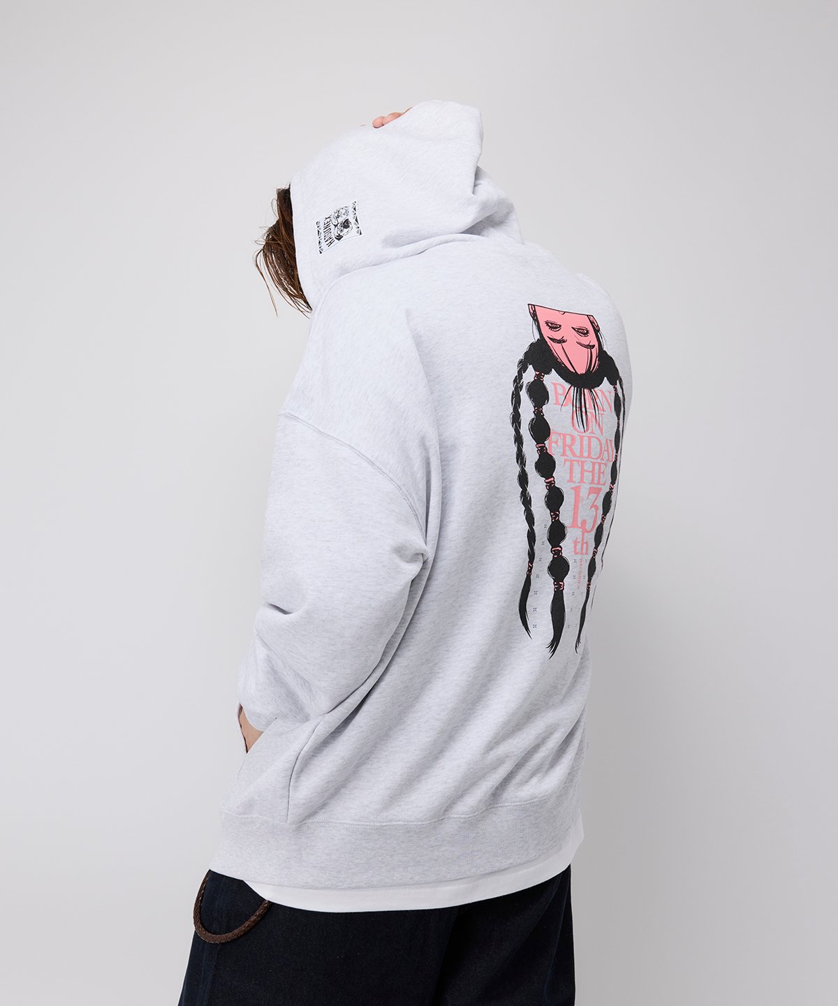 Hatsunex “MITERU” Zip upパーカー(フラミンゴアッシュ Hatsunex “MITERU” Zip upパーカー(フラミンゴアッシュ