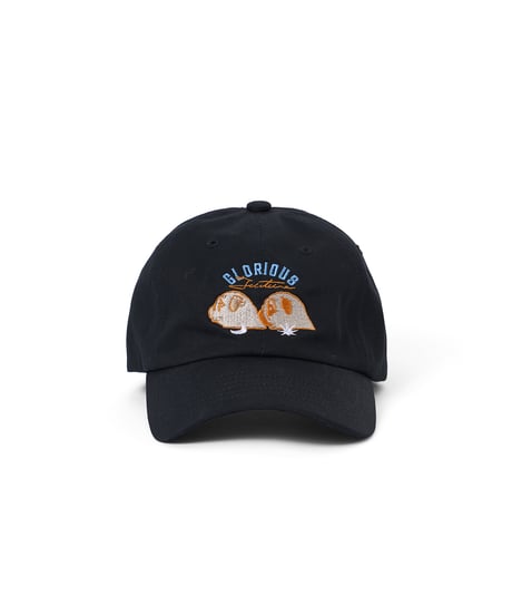 GLORIOUS FUTURE 刺繍CAP（ブラック）