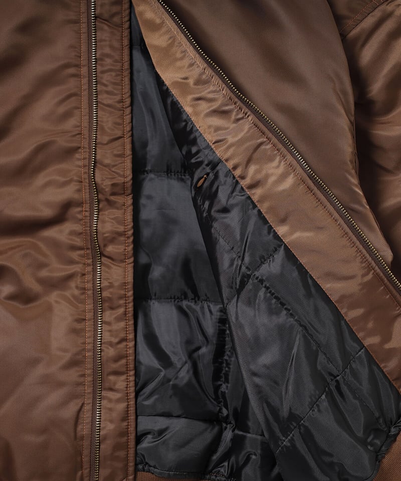 Hatsunex Big MA-1（BROWN） | HATSUNEXオフィシャルストア