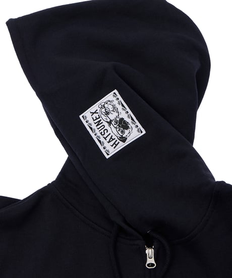 Hatsunex “MITERU” Zip upパーカー（ワインネイビー）