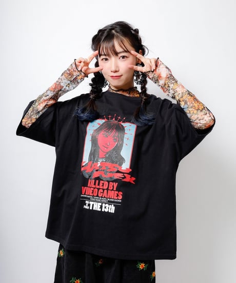 Hatsunex Loose T-Shirt（BLACK）