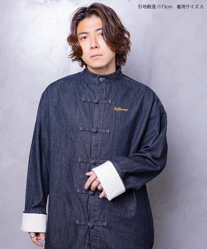 GENE チャイナツアー Hatsunexデニムチャイナ（ブラック） | HATSUNEXオフィシャルストア