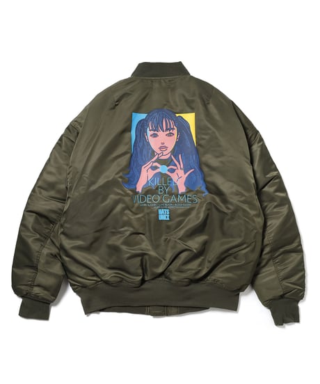 Hatsunex Big MA-1（KHAKI）