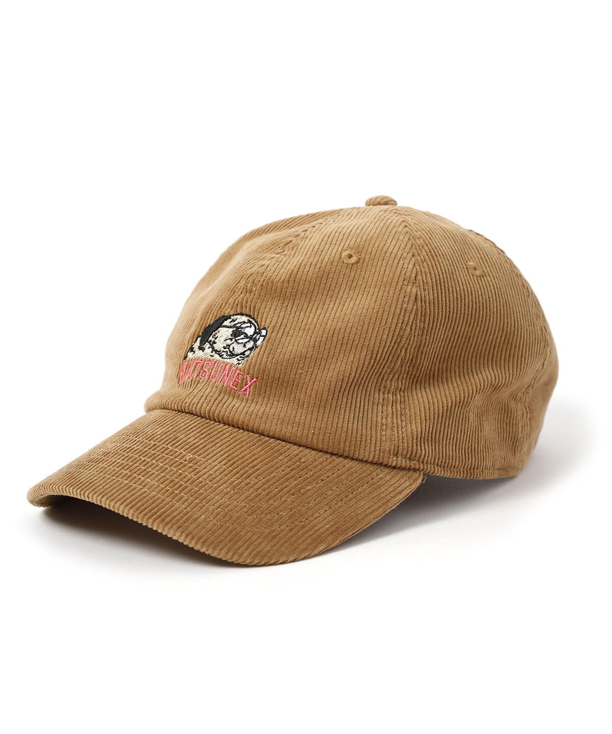 Hatsunex コーデュロイ KOBUSHI キャップ(キャメル Hatsunex コーデュロイ KOBUSHI キャップ(キャメル
