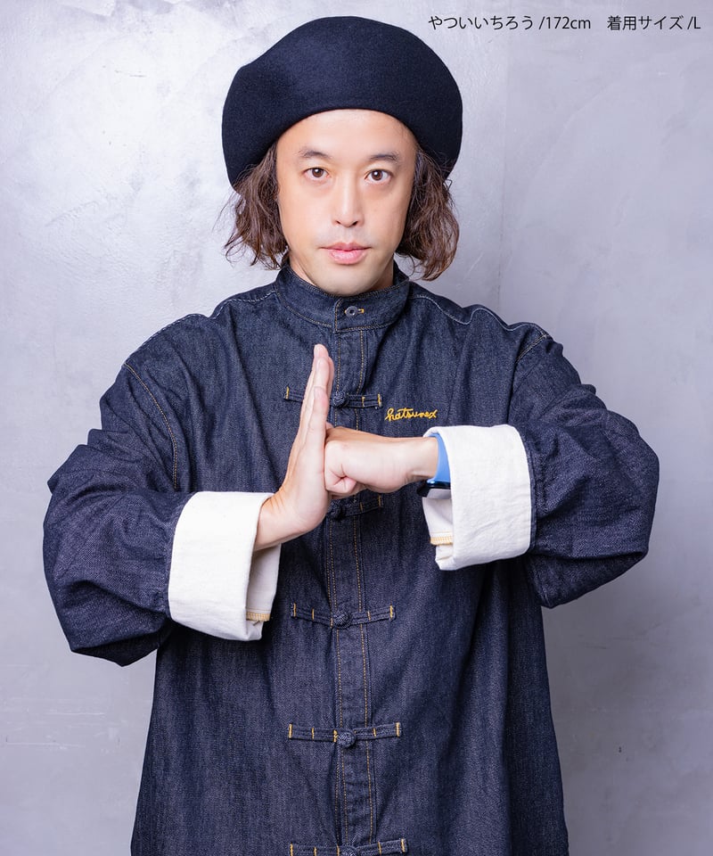 Hatsunexデニムチャイナ（ブラック） | HATSUNEXオフィシャルストア
