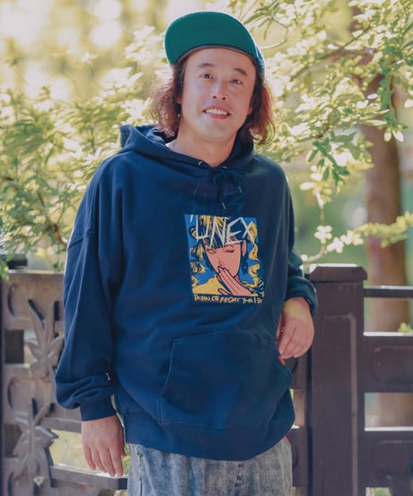 Hatsunex “Revival” パーカー（NAVY）