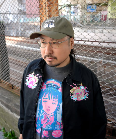 GLORIOUS FUTURE 刺繍CAP（カーキ）