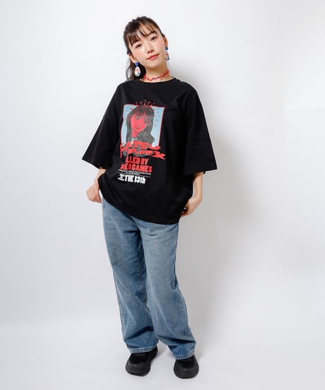 Hatsunex Loose T-Shirt（BLACK）